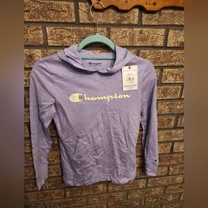 Champion Purple Hoodie